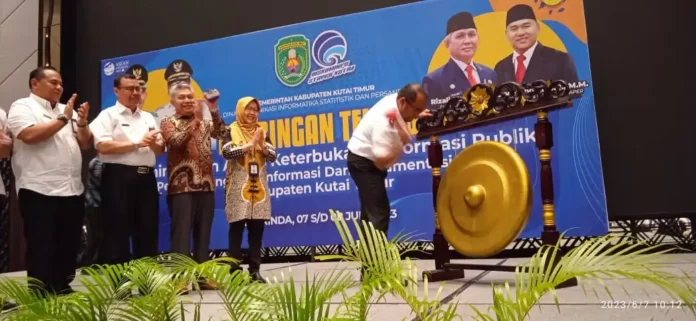 Diskominfo Staper Kutim Gelar Bimtek PPID Peningkatan Akses KIP