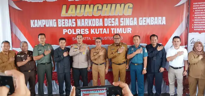 Polres Kutim Apresiasi Dukungan Pemkab Kutim dalam Pemberantasan Narkoba1