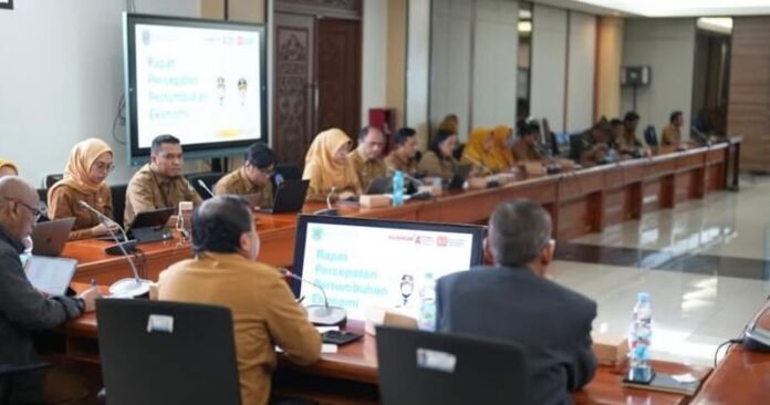 Pemkot Bontang Gelar Rapat Percepatan Pertumbuhan Ekonomi, Wawali Minta Perkuat Sinergi