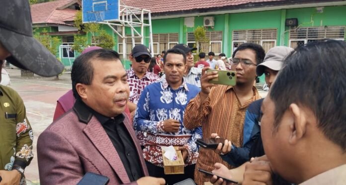 Wakil Wali Kota Bontang, Agus Haris, saat ditemui awak media, Kamis 2 Oktober 2025