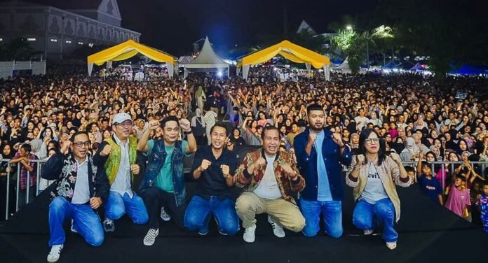 Acara penutupan Festival UMKM Berbenah 2025 di Stadion Bessai Berinta Lang-Lang